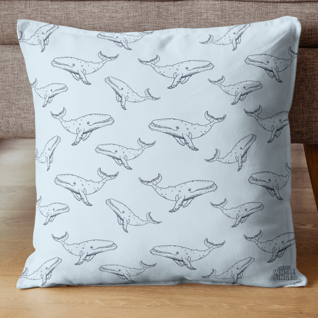 Vincent line-art - Cotton pillow